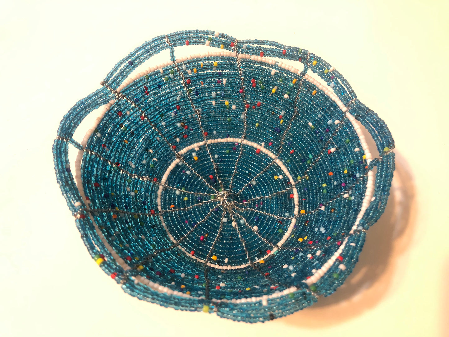 Kenyan Beaded Bowl - KBB12020319