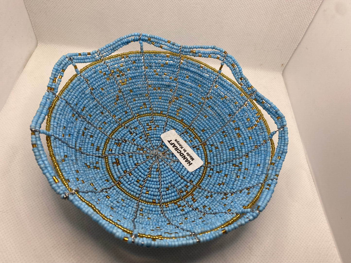 Kenyan Beaded Bowl - KBB12020119
