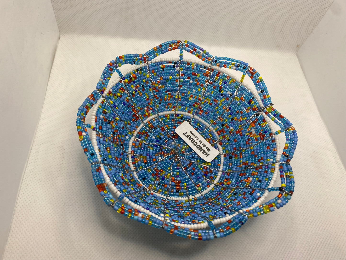 Kenyan Beaded Bowl - KBB6141918