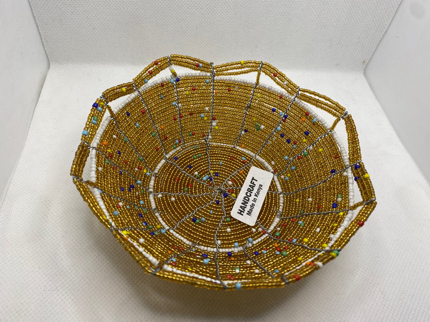 Kenyan Beaded Bowl - KBB6140818