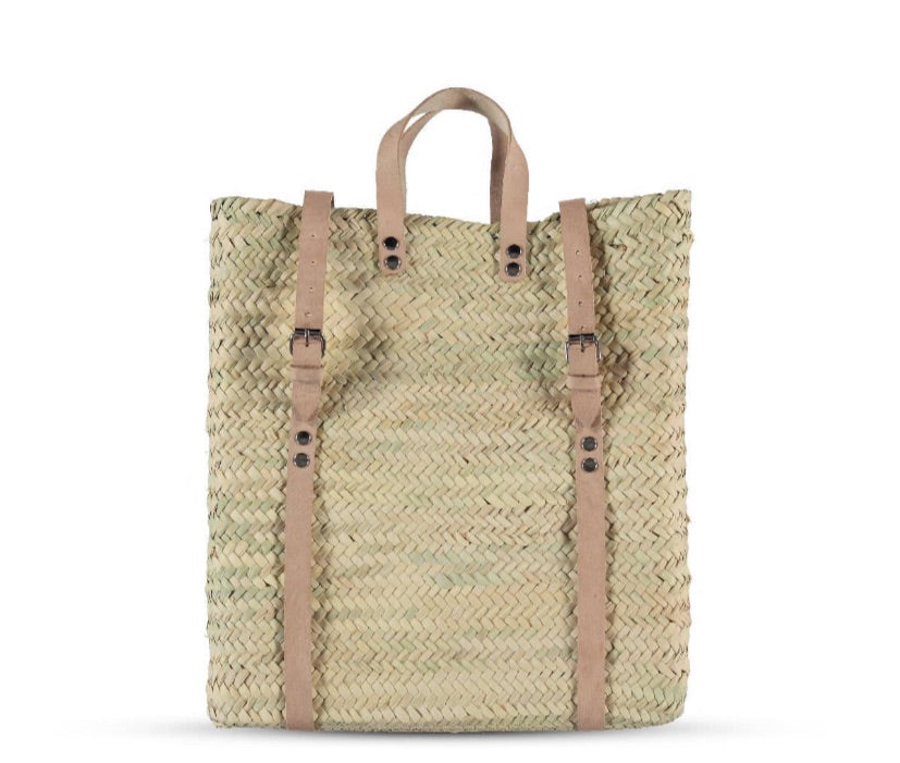 Moroccan Backpack- Tan