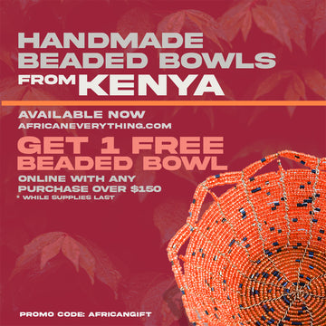 African Beaded Bowls