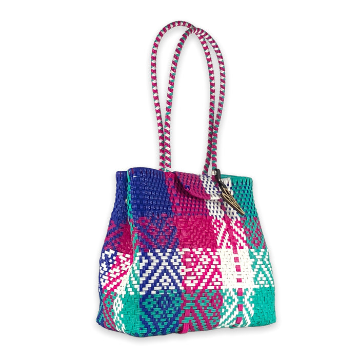 Recycled Plastic Handwoven Tote