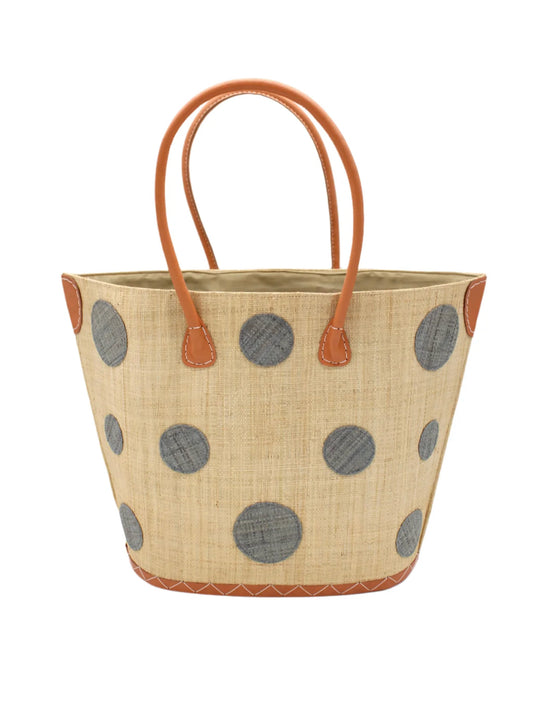 Madagascar Circle Tote - Grey