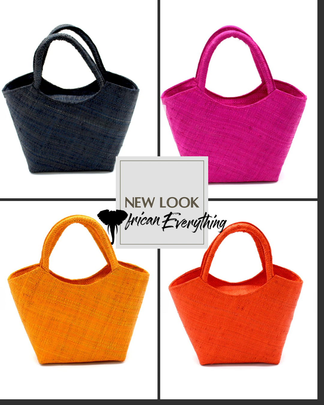 Madagascar Mini Clutch with Zipper - Coral
