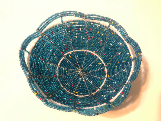 Kenyan Beaded Bowl - KBB12020319