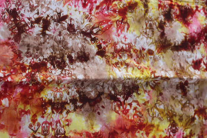 African Fabric - Hand Dyed Batik - 4 Yard Piece