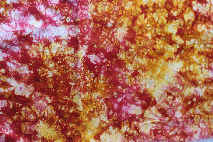 African Fabric - Hand Dyed  Batik - 4 Yard Piece