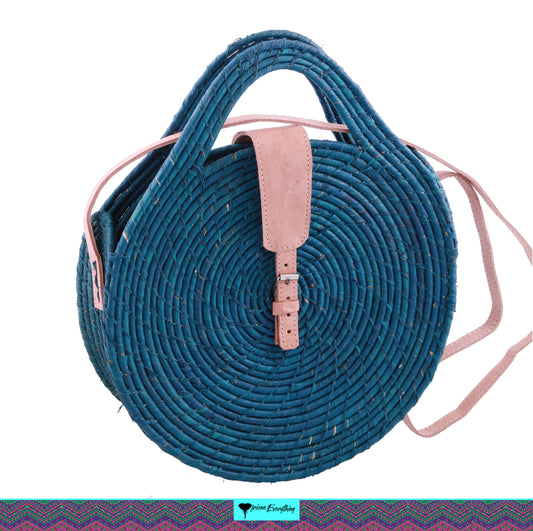 DRUM BAG CLUTCH - MOONSTONE