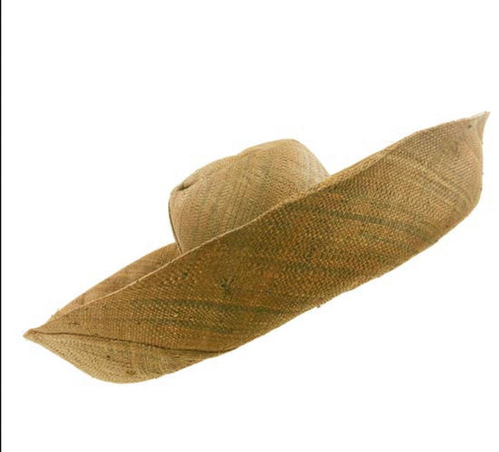 Madagascar Palm Leaf Hat -Tan