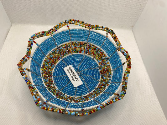 Kenyan Beaded Bowl - KBB6142018