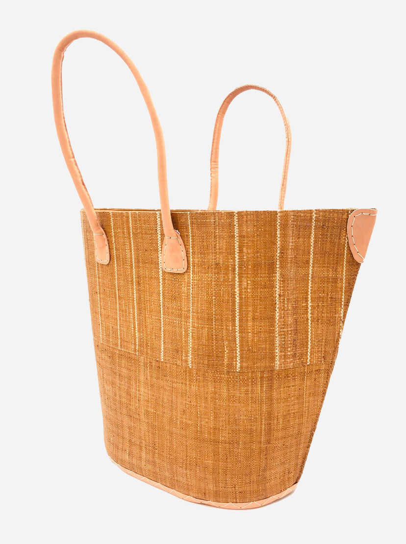 Madagascar Tote - Wheat