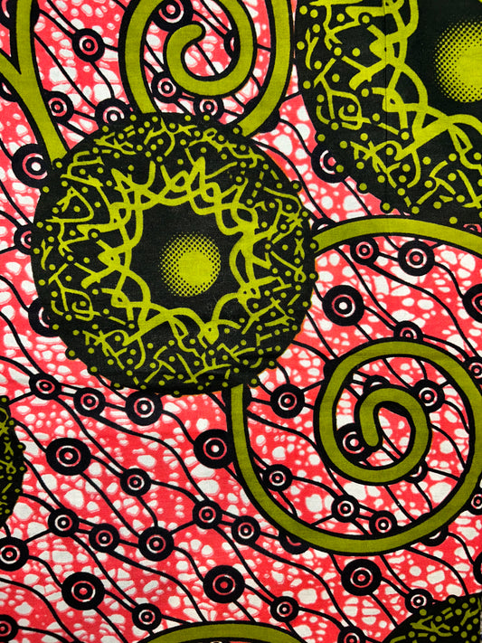 African Fabric -1 Yard Piece