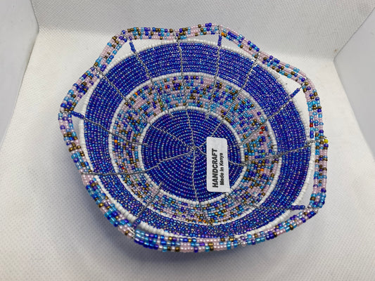 Kenyan Beaded Bowl - KBB6141218