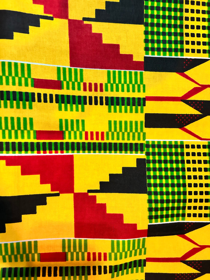 African Fabric -1 Yard Piece