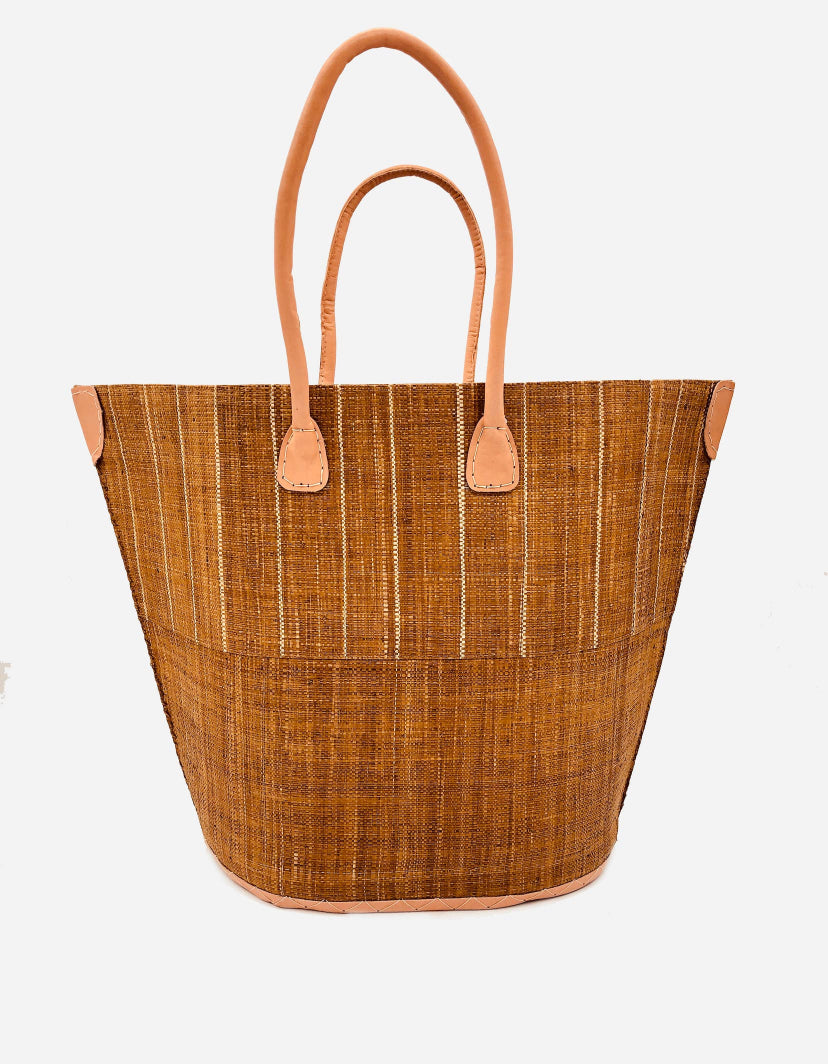 Madagascar Tote - Wheat