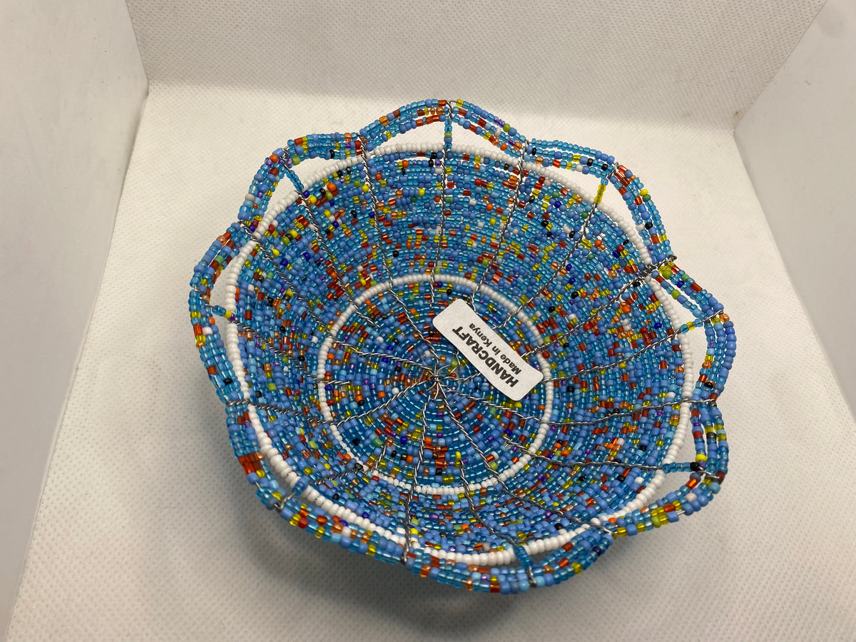 Kenyan Beaded Bowl - KBB6141918