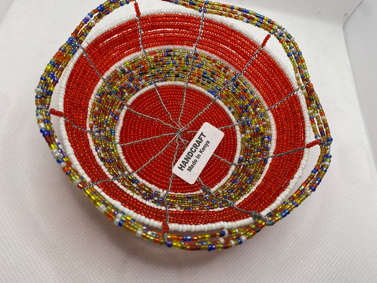 Kenyan Beaded Bowl - KBB6142318 – African Everything