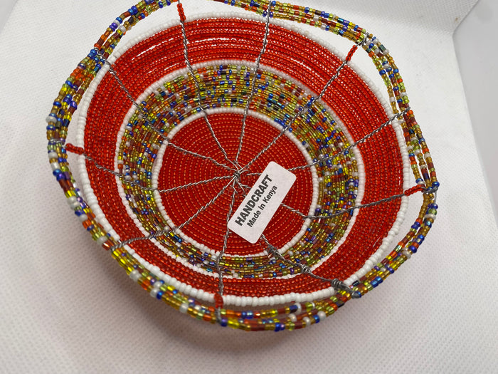 Kenyan Beaded Bowl - KBB12020219