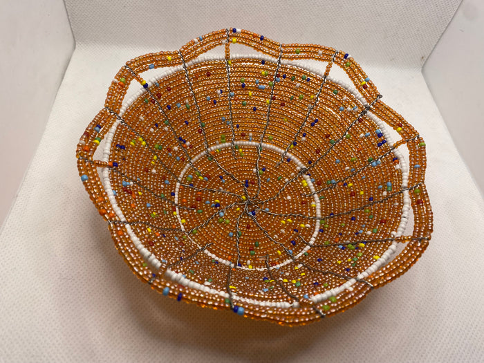 Kenyan Beaded Bowl - KBB6141018