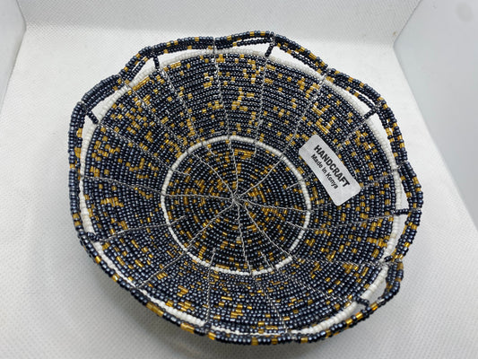 Kenyan Beaded Bowl - KBB6141418