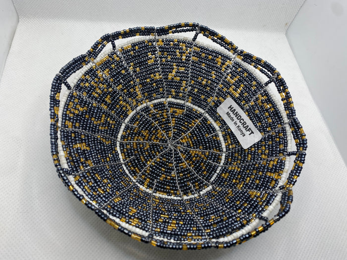 Kenyan Beaded Bowl - KBB6141418