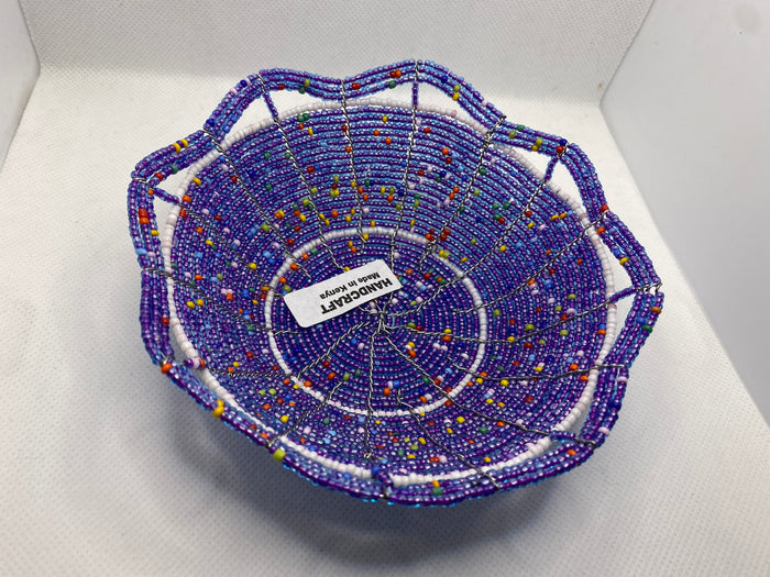 Kenyan Beaded Bowl - KBB6141318