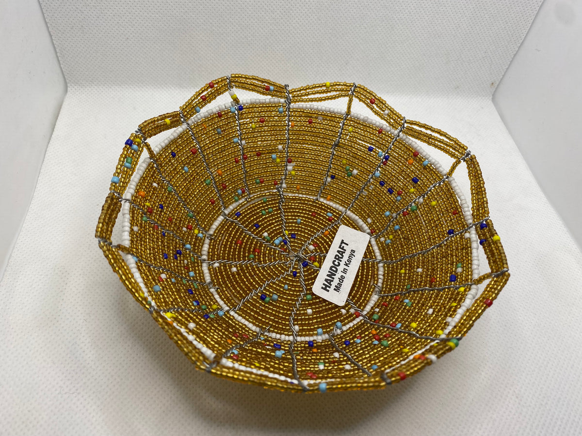 Kenyan Beaded Bowl - KBB6140818