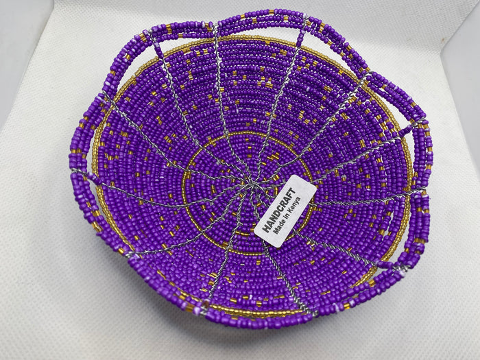 Kenyan Beaded Bowl - KBB6140518
