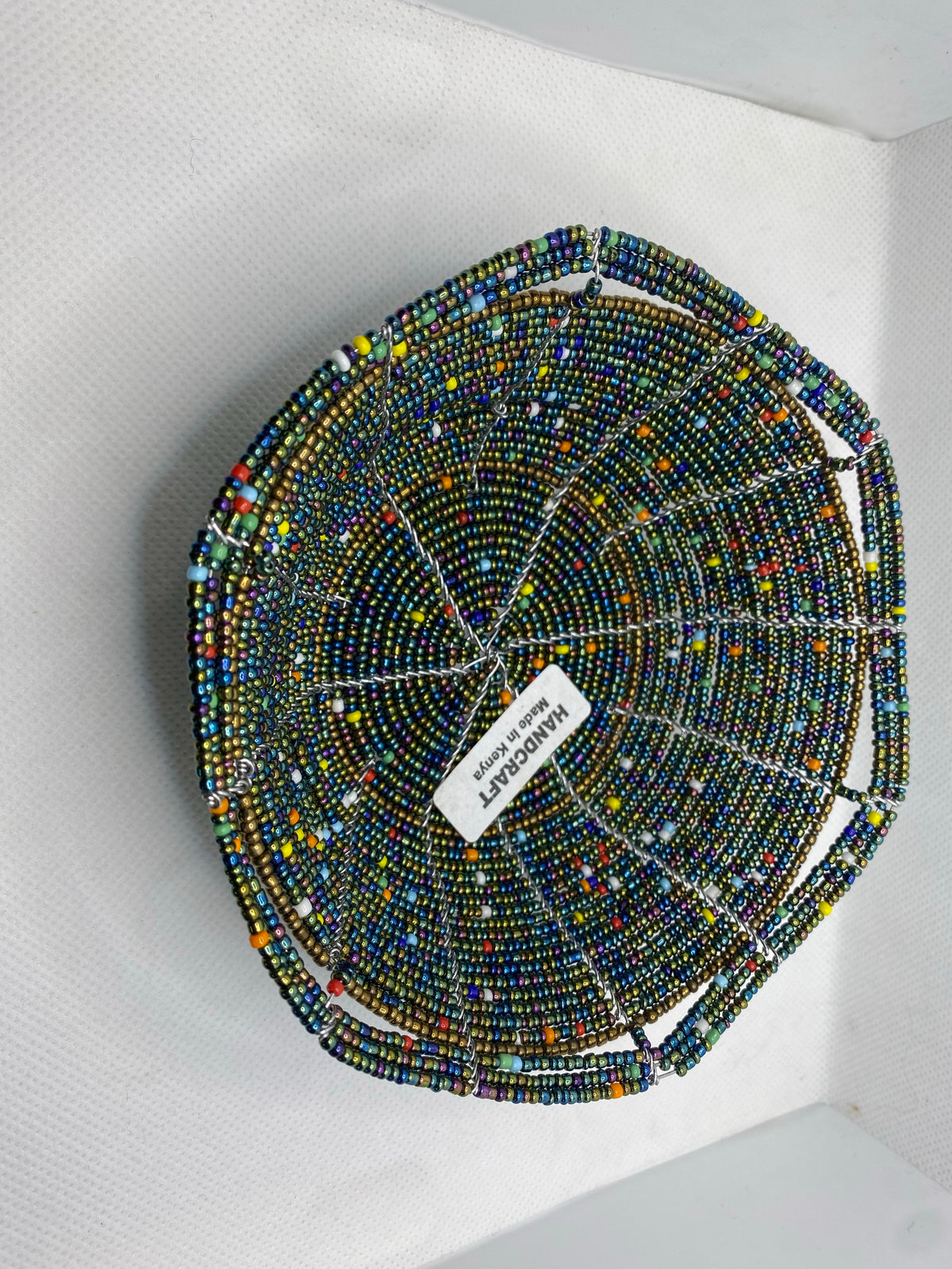 Kenyan Beaded Bowl - KBB6142218